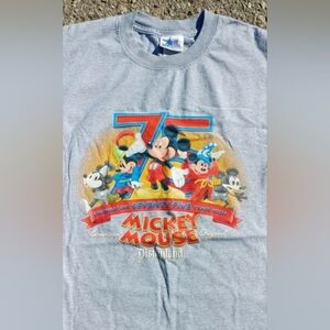Vtg 2004 Disney 75 Years of Mickey Mouse T-Shirt Size (M)